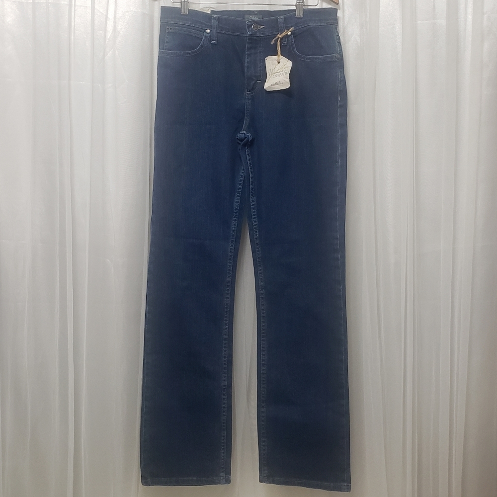 NWT Cabela's Sz 6L Classic Jeans Dark Stone - Picture 2 of 14